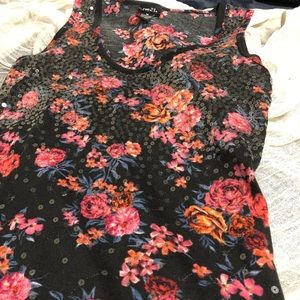 Floral Tank Top